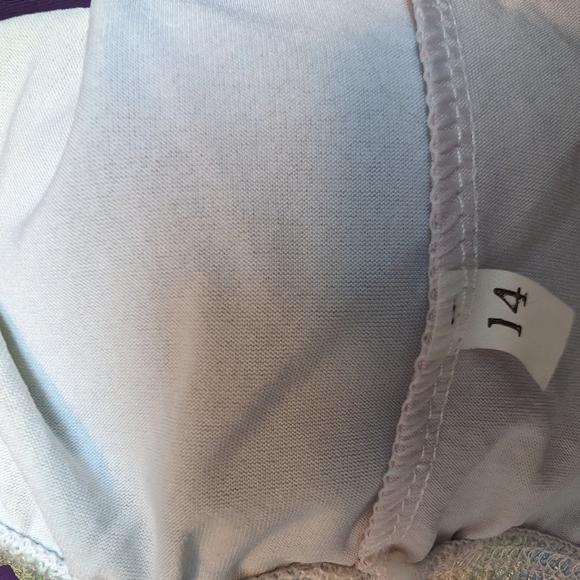 Two pairs of Holographic Rainbow / Mermaid Leggings - Picture 5 of 6